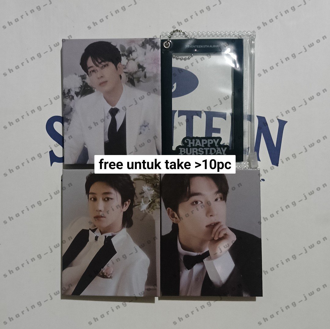 sharing_jwon2's tweet photo. #wts aab svt ready kamar

Not for sensitive buyer!
Take satuan harga normal, diskon untuk take >2 set^^

✅ Bekasi, Ina
✅ Keep event/full co
��� Payment ewallet, qris

photocard scoups jeonghan joshua jun hoshi wonwoo woozi the8 mingyu dokyeom seungkwan vernon dino pc https://t.co/KQGkfijGyu