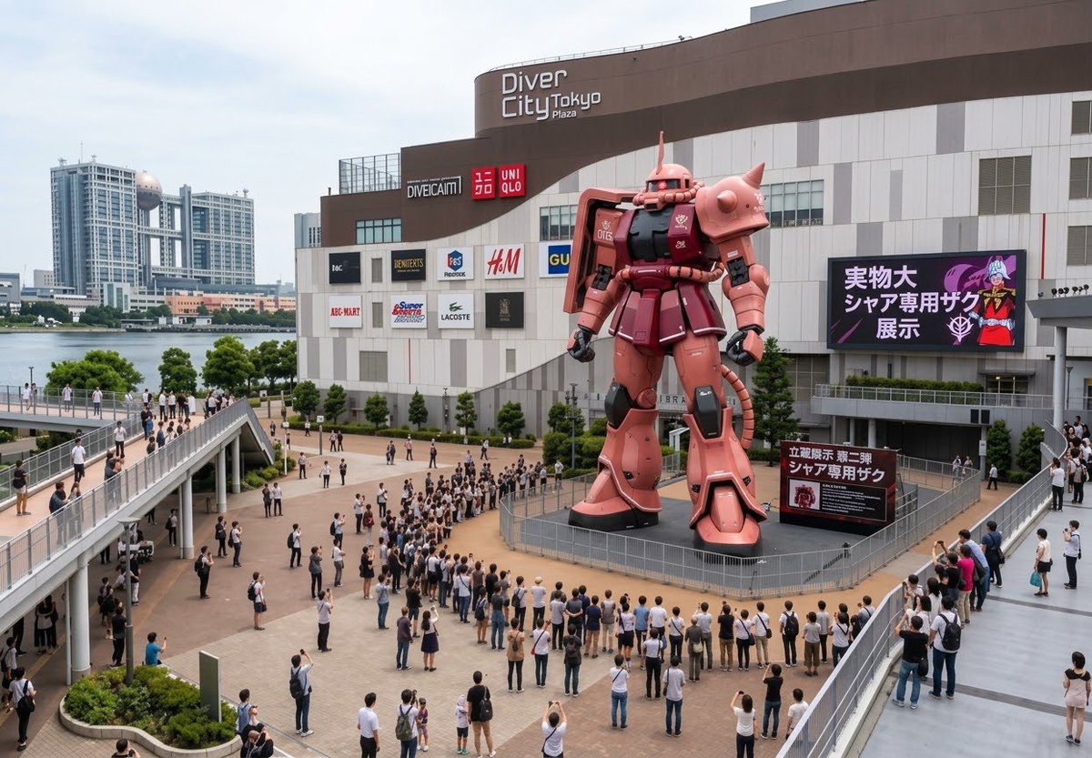 BeginnerGunpla's tweet photo. これ良くない？

#実物大シャア専用ザク https://t.co/Lj6dKBv9Xp