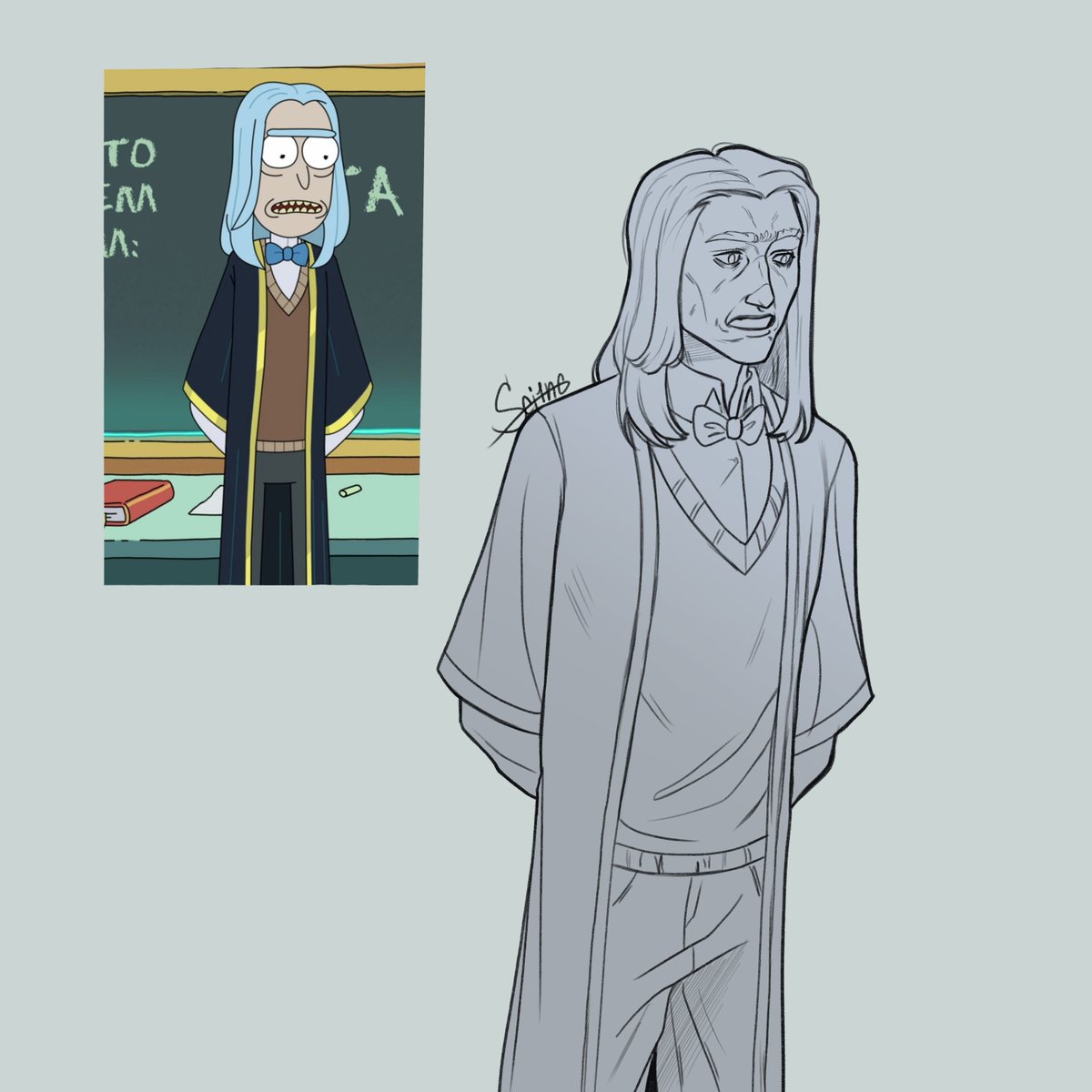 ssci1nc's tweet photo. I draw whatever I can 

#RickandMorty #Art #Sketch #RaM https://t.co/hIHtTFnMrh