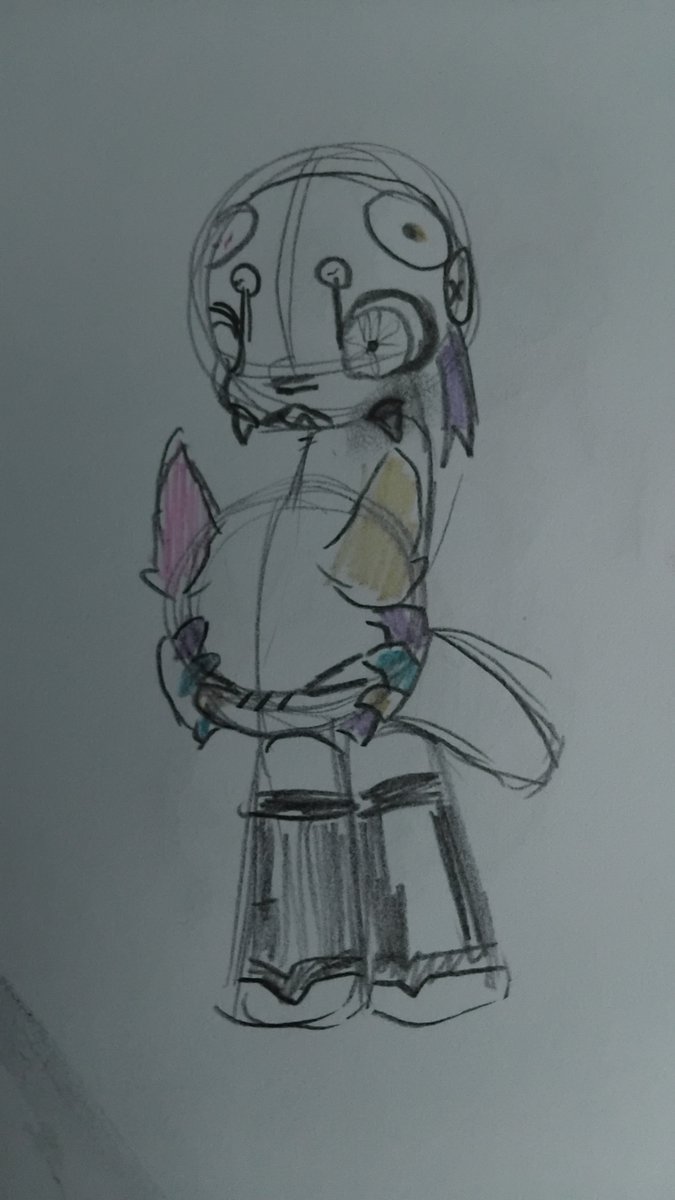 pylocera's tweet photo. Prototype drawings i did today ! ^ᴗ^ 
New model is SO AWESOME. #regretevator https://t.co/GK1Us8m6gk