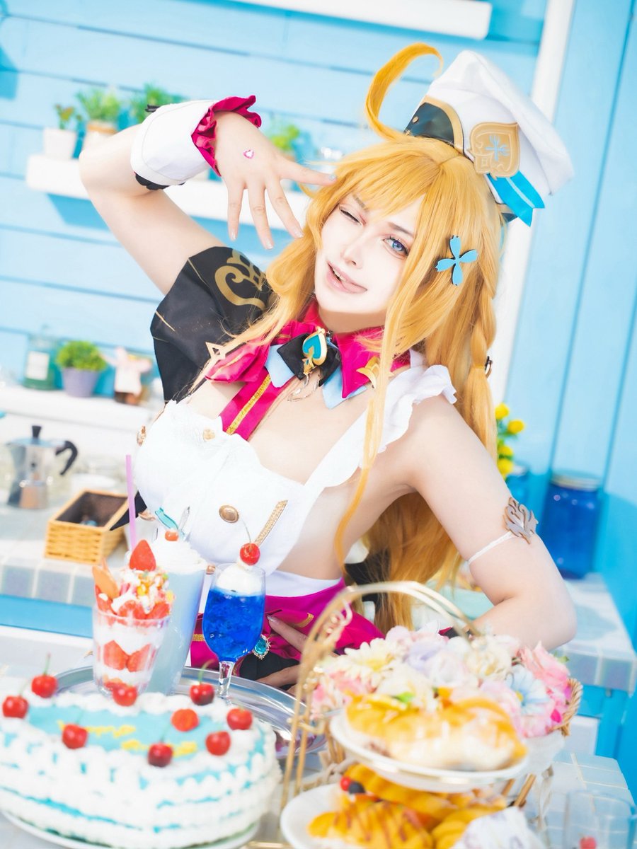 Ayl_N92's tweet photo. 【コスプレ｜Cosplay】
原神　エスコフィエ

📸@hoi_yutenji
#GenshinImpact #escoffier https://t.co/TqWv83nWzI