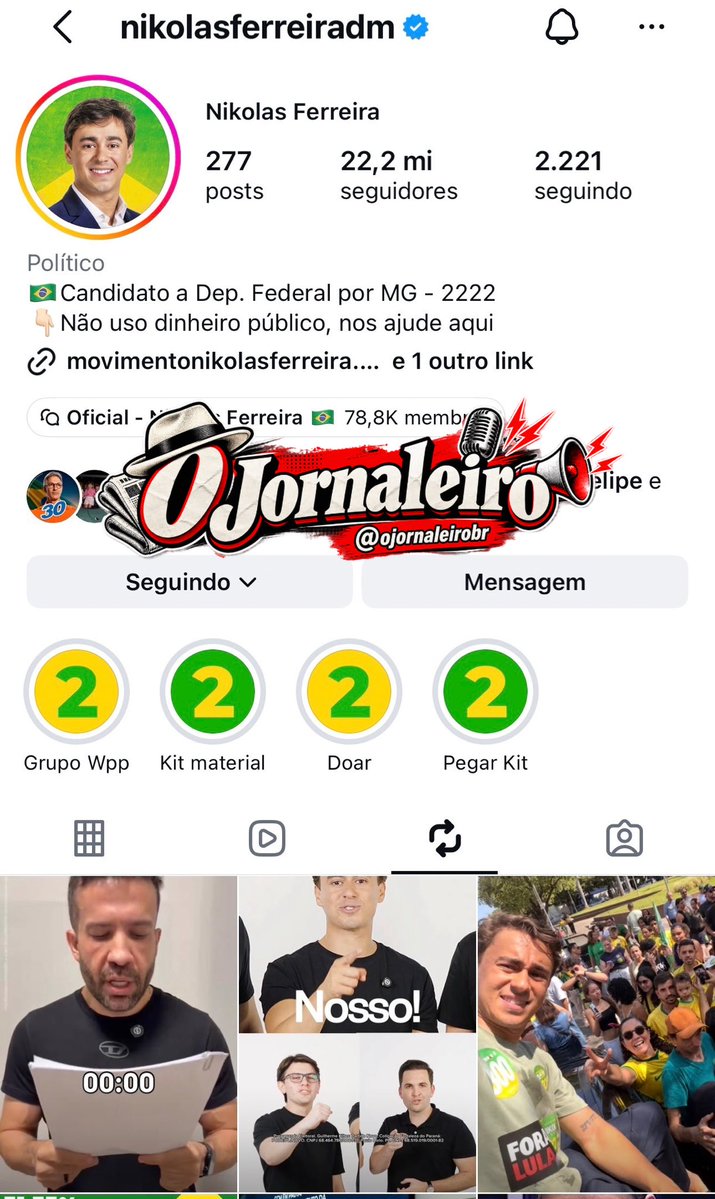 ojornaleirobr's tweet photo. E até o próprio Nikolas caiu no bait.

Isso ajuda a explicar como a bolha bolsonarista consegue transformar qualquer baboseira em “fato” em velocidade recorde: se a narrativa parece favorável, compartilha primeiro e checa depois.

Janones colocou papel na mão, fez voz séria e pronto. Nikolas repostou, perfis comemoraram e teve gente falando em “ordem da Justiça”.

Só esqueceram justamente da parte mais básica: procurar a decisão.

Quando a vontade de acreditar é maior que a vontade de conferir, o bait praticamente se espalha sozinho.