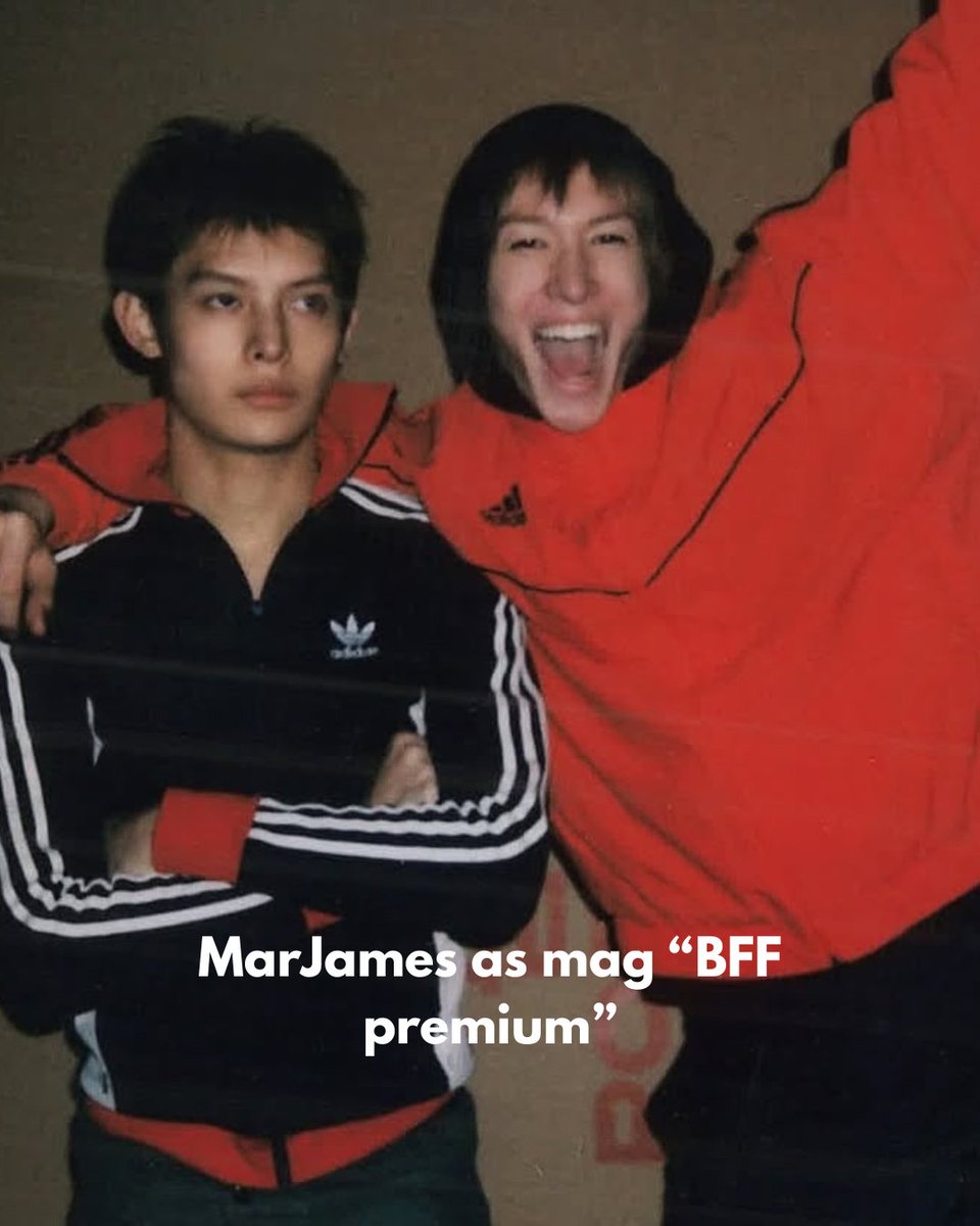 univershalist's tweet photo. #marjames au as mag “BFF premium” https://t.co/XTe7CFVG6o