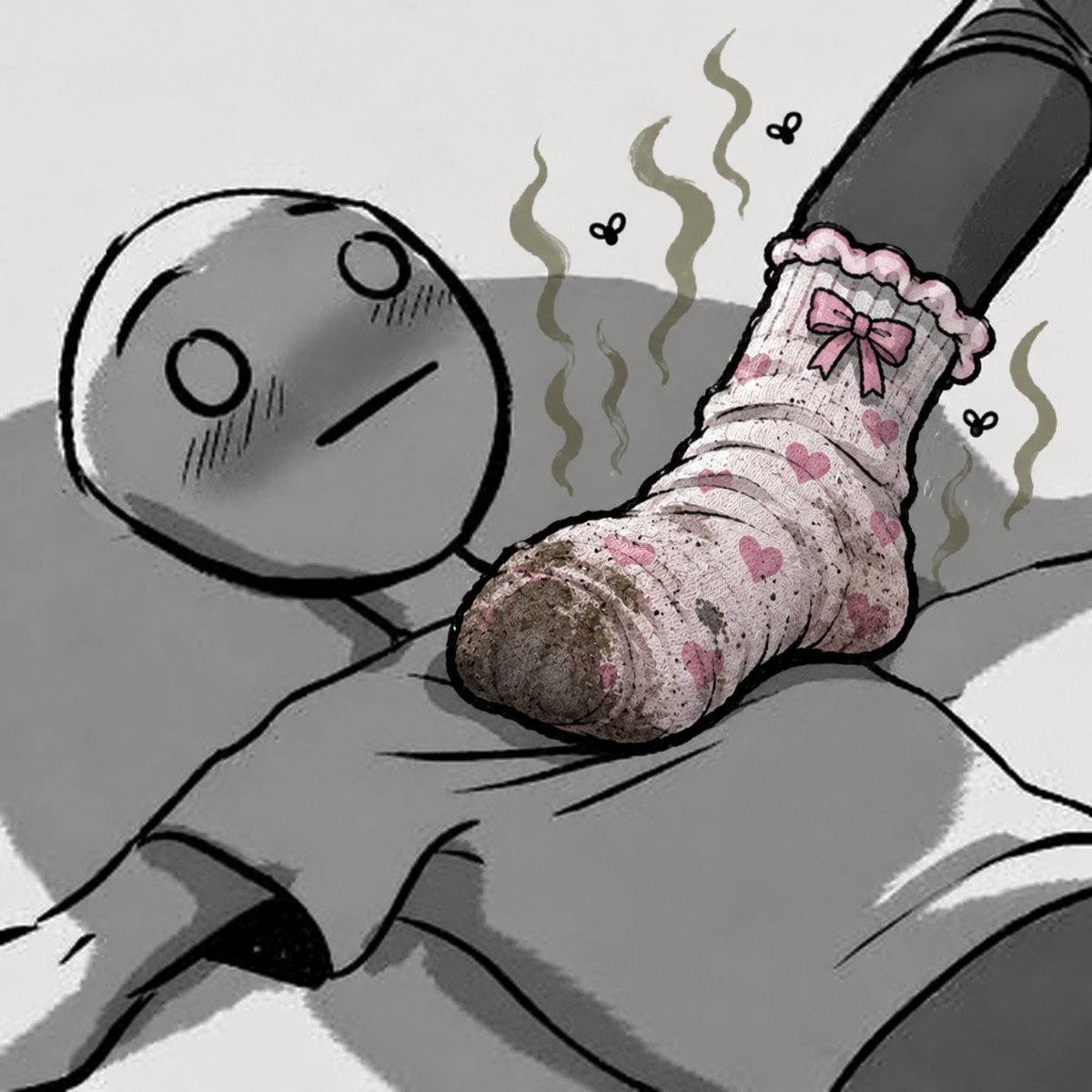 RT_soumis1's tweet photo. The best place is under your smelly socks. 😊🤭 https://t.co/LocTfuZQPf