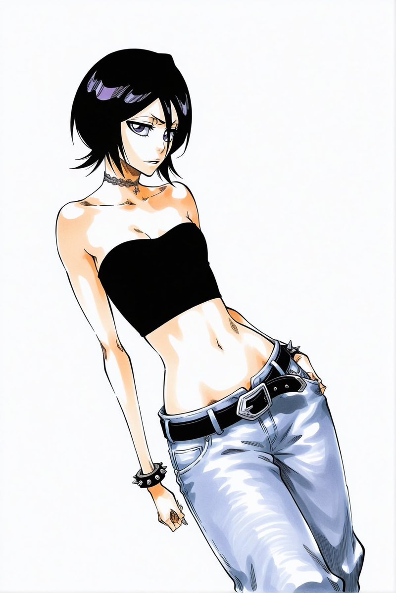 Rangiku_X's tweet photo. Rukia best girl? 😏 https://t.co/iX0DXPg4lz