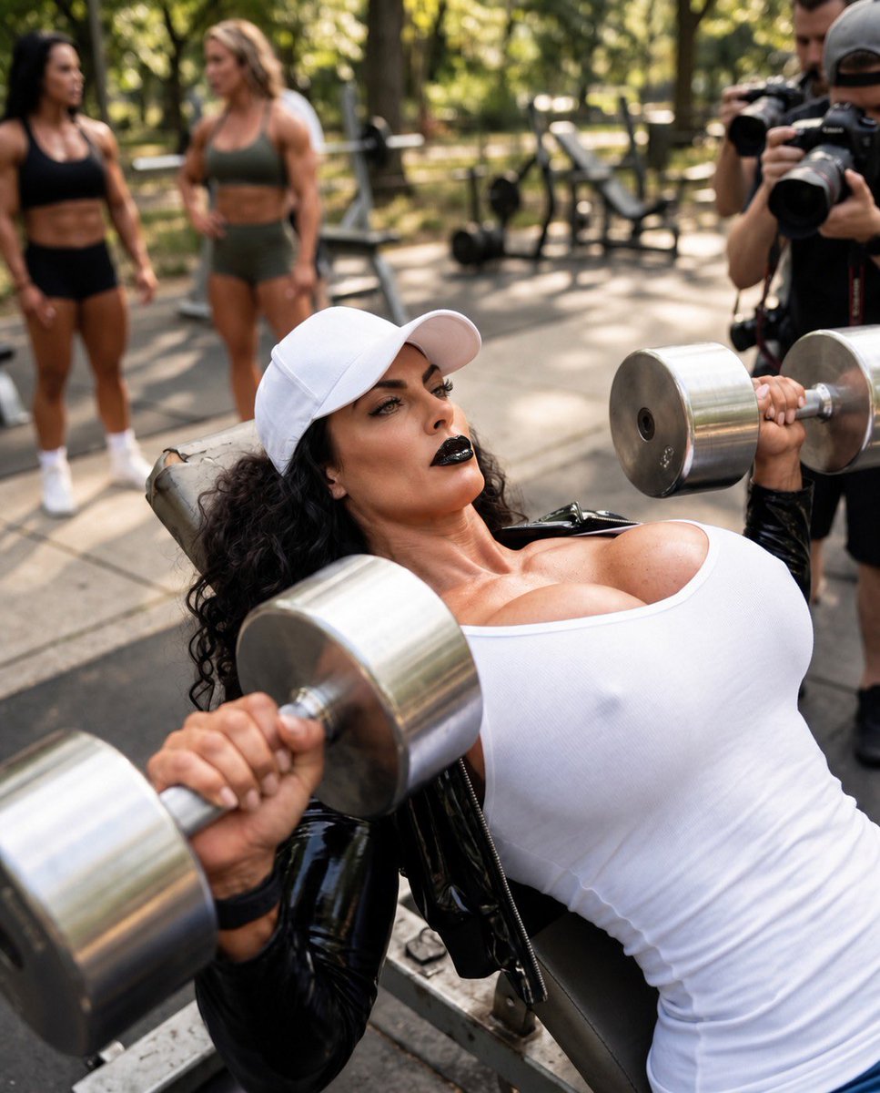 MissEvaPro's tweet photo. All About Fitness 💪😎💋

#musclemommy #gymgirl #trainer #tallwoman https://t.co/ISqmGTB33N