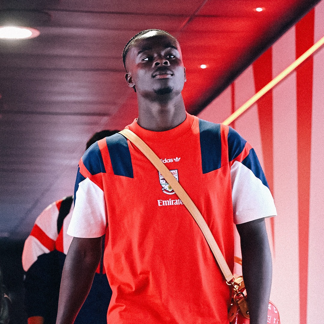Arsenal's tweet photo. Bold, confident, unmistakably Arsenal.

Our EQT range is a must-have – get it before it’s gone, Gooners 💨

🤝 @adidasfootball