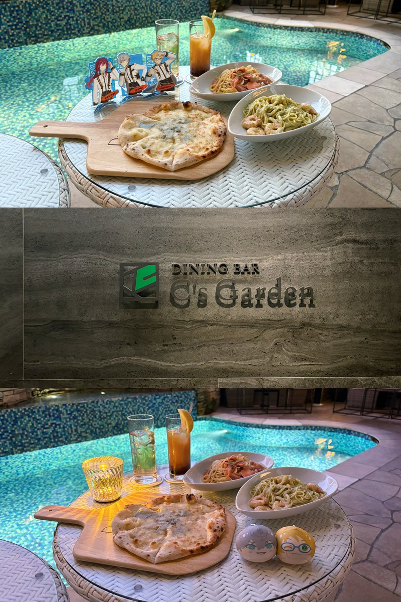 fu______nn's tweet photo. 📍C's Garden / 麻布十番

5月ぐらいに行ったから涼しかったし誰もいなくて貸切だった⊂( ᴖ ̫ᴖ )⊃美味しいし雰囲気が良すぎるので瀬名泉さんも楽しそうでした https://t.co/cSkMWM94tt