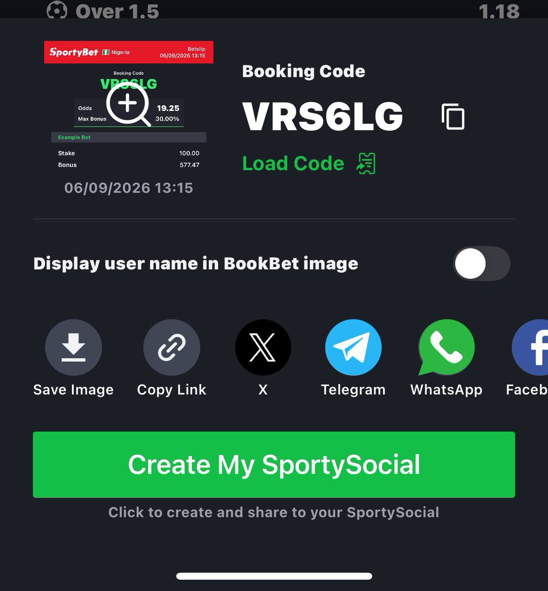 wavebetng's tweet photo. 20 odds
VRS6LG https://t.co/Wf97OxMIr8