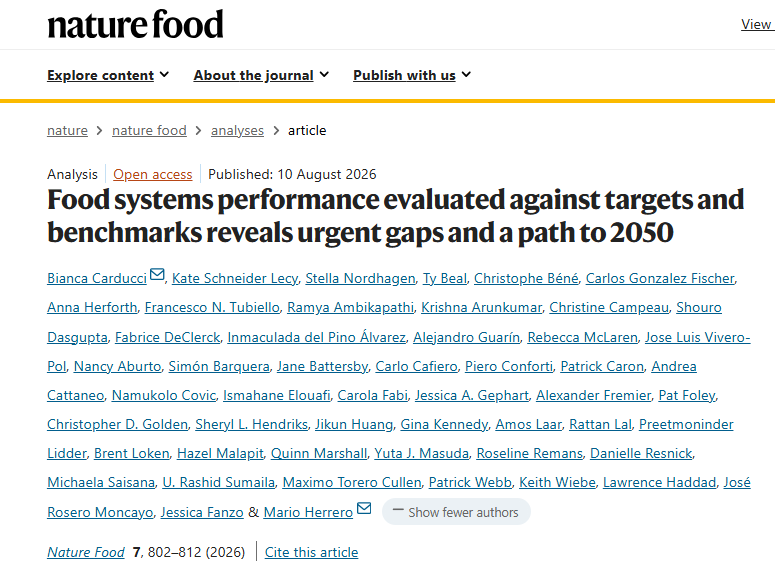 Measuring progress matters. So does knowing what we are measuring against.
This analysis offers a useful look at where #foodsystems stand today, the gaps that remain, and the pace of change needed to meet 2030 and 2050 targets.
A useful evidence base for ongoing conversations