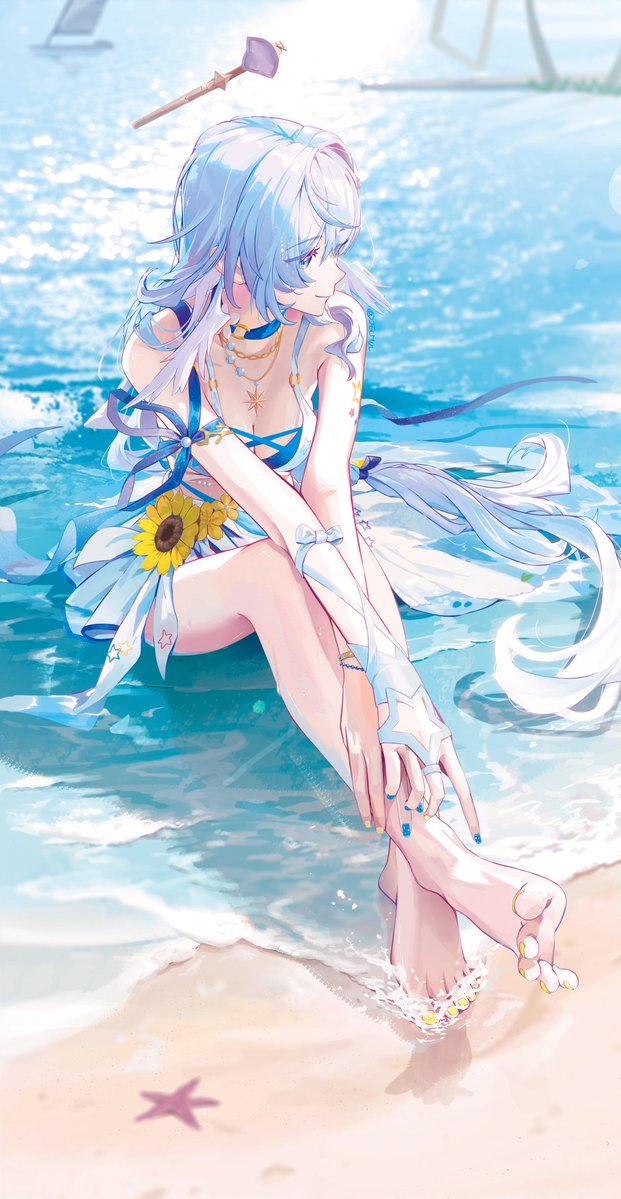 Jelmul's tweet photo. 🌊

#honkaistarrail #hsrcreators
#RobinSummeretto #hsrfanart https://t.co/6swTMtNX4L