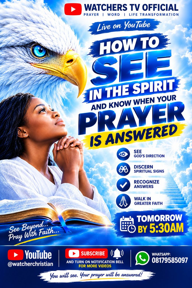 watcherchriss2's tweet photo. Tomorrow be there. #HowToSeeInTheSpirit #SeeInTheSpirit #PrayerAnswered #AnsweredPrayer #Prayer #PrayerLife #PowerOfPrayer #PrayerPoints #ChristianPrayer #SpiritualEyes #SpiritualDiscernment #HearingFromGod #GodAnswersPrayer #Faith #FaithInGod #HolySpirit #Christianity #BibleTea https://t.co/RBI53JjdNe