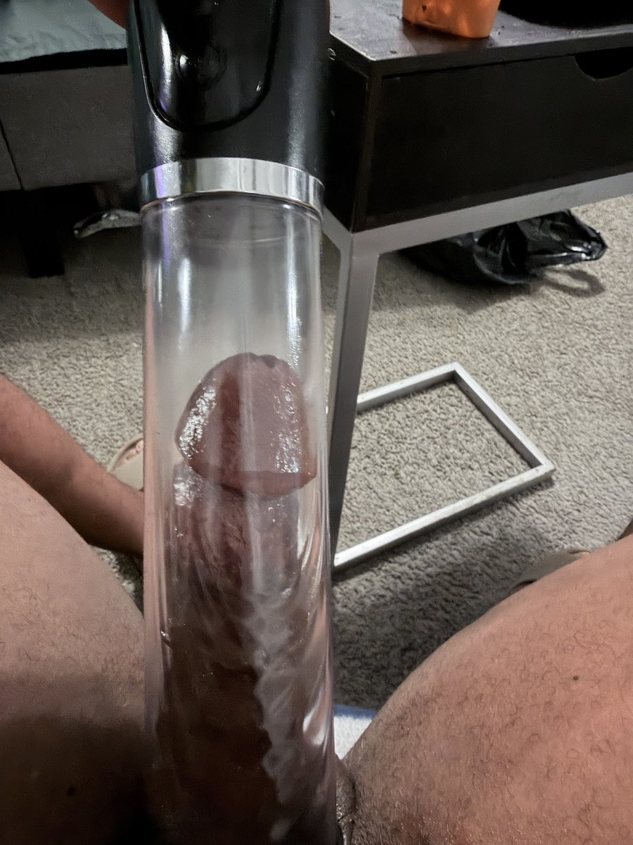 Guy56Nasty's tweet photo. I use my dick pump sometimes #atlthreesome #atlbbc #bisexual ##atlpride https://t.co/1XMEcRhTci