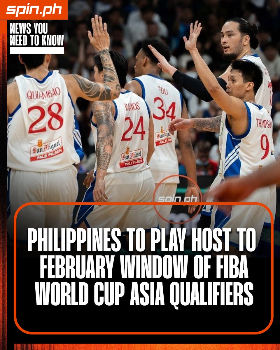 spinph's tweet photo. Gilas' bid for a fourth straight FIBA World Cup appearance is set to get a major boost #FIBAWC #GilasPilipinas

FULL STORY https://t.co/36VIp8TFsH https://t.co/XF0KV15HIt