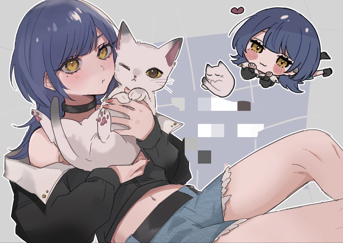 pieqhq's tweet photo. @tr9_6_ とろ様初めまして、ぽえと申します。猫ちゃん描けます…！もし絵柄がお好みに合いましたらご検討くださいませ🌷
下記画像の描写（等身➕デフォルメ）で8,000になります。ご縁がありましたらよろしくお願いいたします🙇！ https://t.co/SYkBQOFC0y