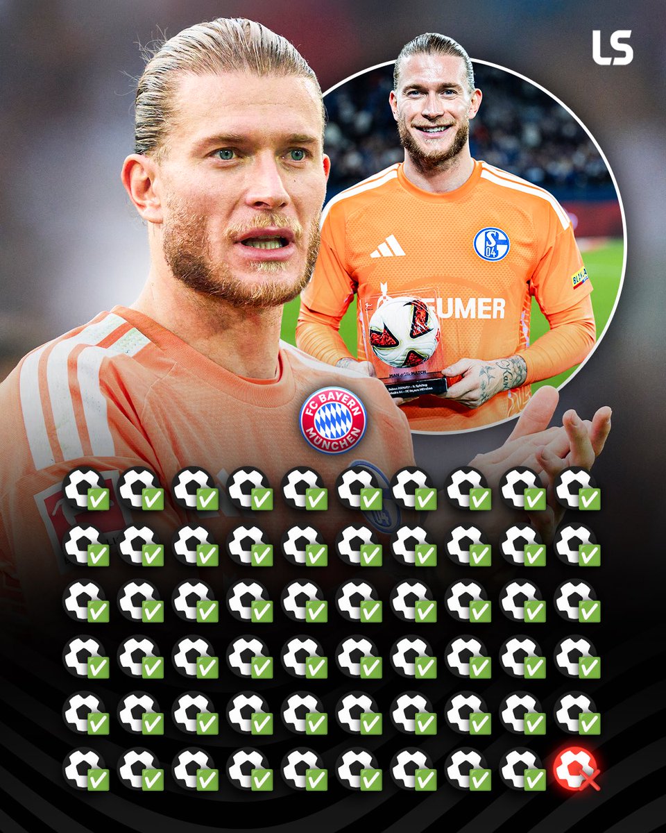 livescore's tweet photo. Bayern Munich had scored in 59 consecutive games in all competitions…

Until Loris Karius stood in their way ✋🚫 https://t.co/qXPXJPScF6