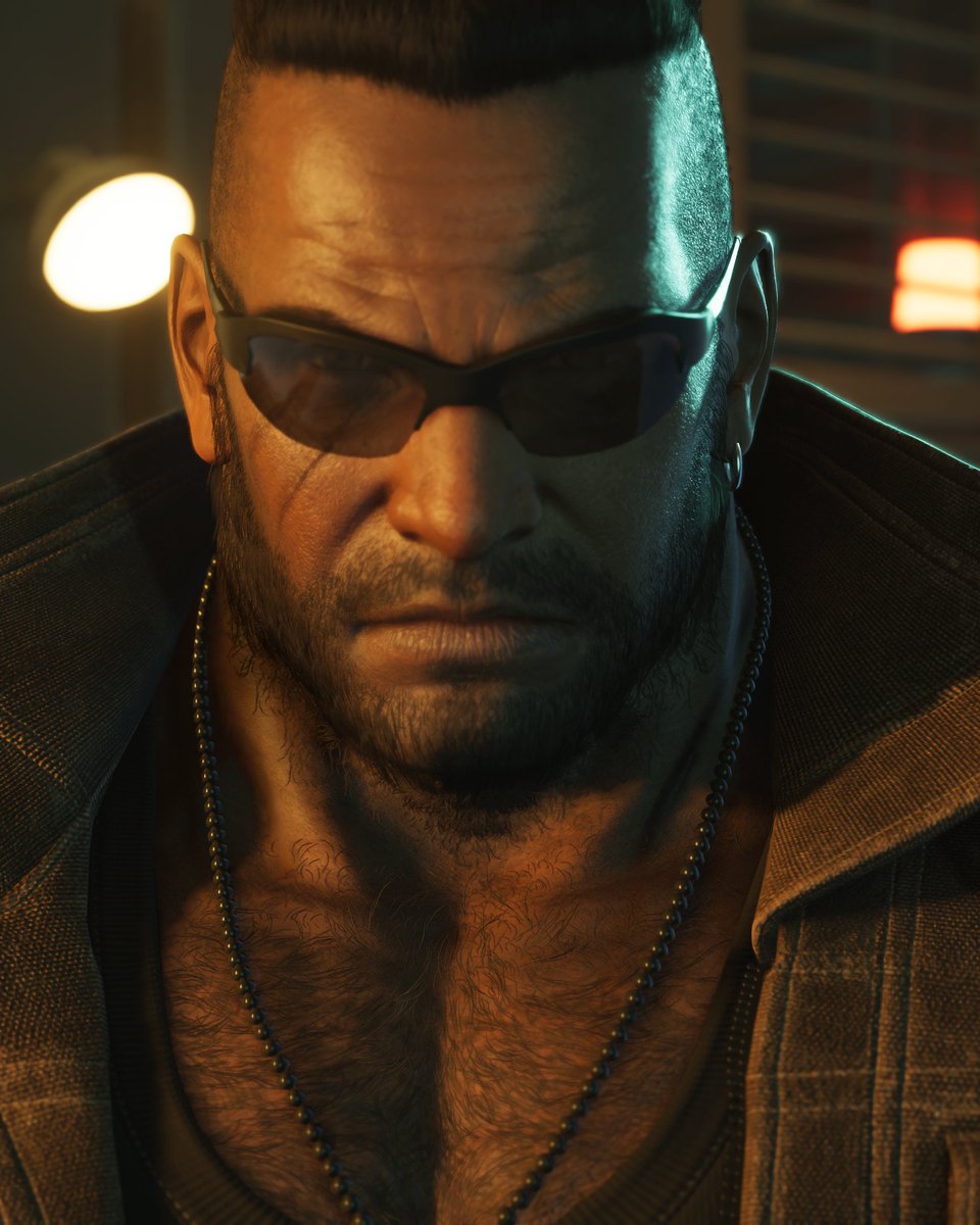 finalfantasyvii's tweet photo. Barret Wallace's fight to save the planet from the company's tyranny has cost him many friends and loved ones.

Though he may come across as abrasive at first, in truth he is caring and bighearted, especially when it comes to his daughter Marlene. https://t.co/VrduPIkPWI