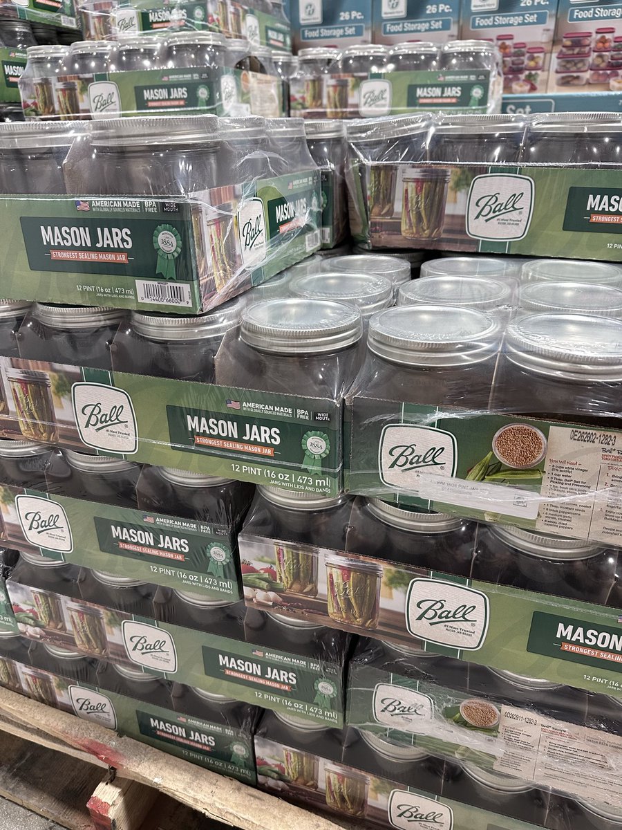 sampleswill's tweet photo. I’m stocking up! I really want to learn how to can and preserve. If I’m gonna grow all this food, I need to know how to preserve it too. What’s your best advice? https://t.co/F9CG8kS7ns