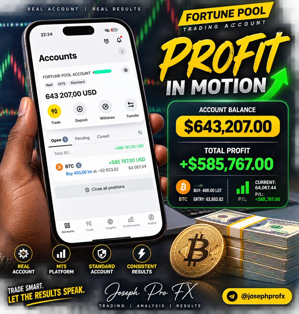 Josephprofx's tweet photo. Happy New week

This is New week, you have two choices,  is either you will complain Forex trade is not working for you or you will explain how forex trade change your life.
The choice depend on what you are doing and result you are getting. 

https://t.co/FzhgtAFolW https://t.co/fxL8c2OgOi
