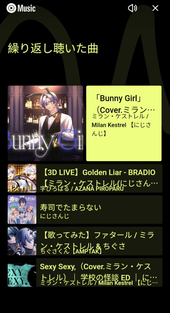 124130Love's tweet photo. ハイライトなるものが見れた(  ˙◊˙  )ほえー
 
基本音楽は別端末で聞きがちだけど
こうまとめて見れるのいいね✨ https://t.co/4MuXNPET2h