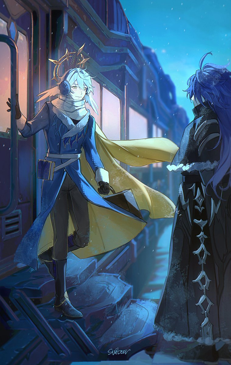 sviteer's tweet photo. Journey to Snezhnaya
#HonkaiStarRail #hsrcreators #hsrfanart https://t.co/Uxya8hioUk
