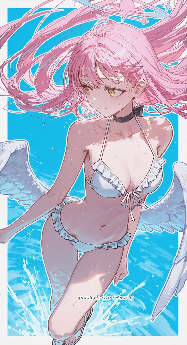AiartYasshy's tweet photo. ブルアカ　聖園ミカ https://t.co/qcmHvEjdto