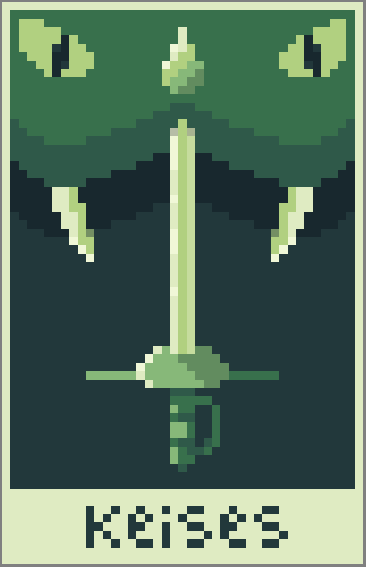 Kei_sess's tweet photo. My own tarot card 💚
#pixelartㅤㅤ https://t.co/v58tuwBHua