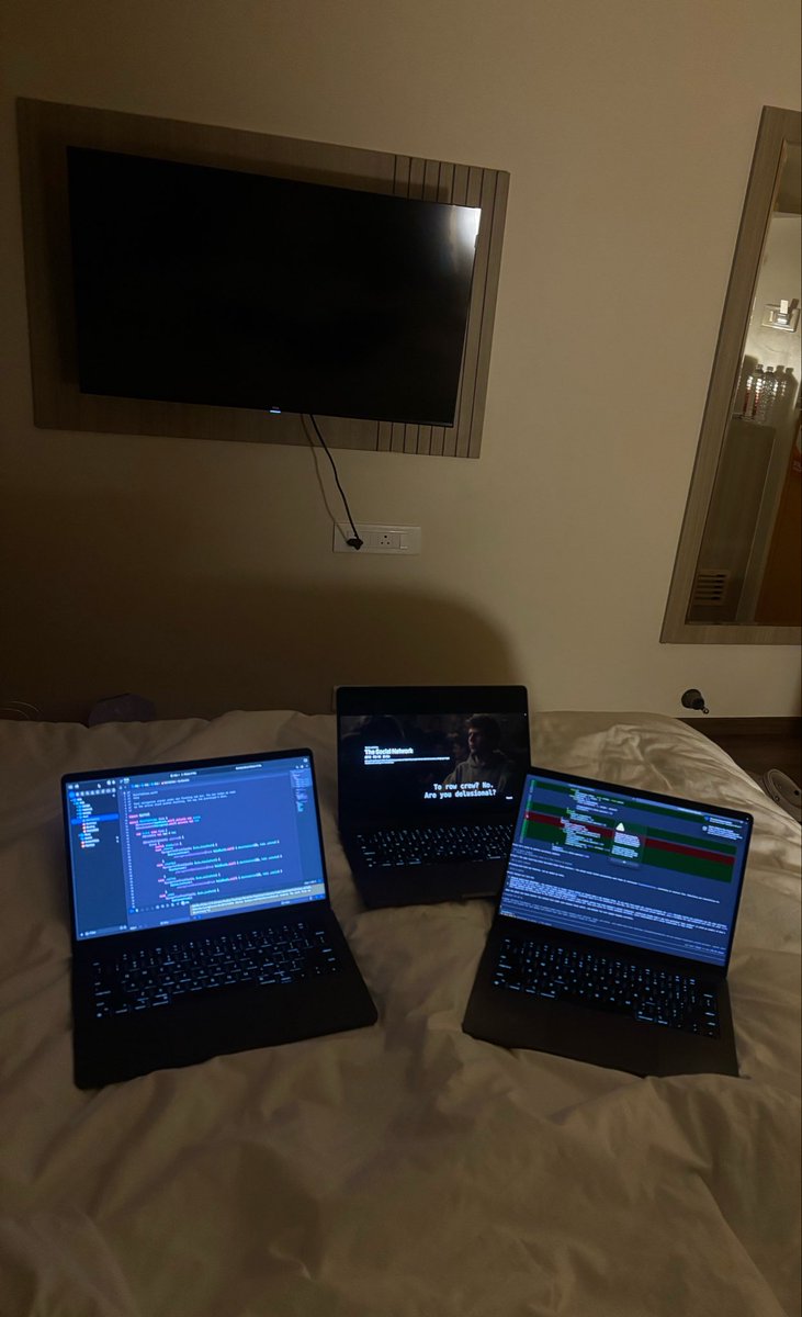 AchillesonX's tweet photo. Met some amazing folks in BLR 🤝
Booked an Airbnb, started building, and now we’re shipping 🚀

No overthinking. Just build → ship → repeat.

Let’s see what’s next 👀
@ashutosh01113 @Siddarth_0910 @stark_mark_1 https://t.co/O9qxUUtLZp