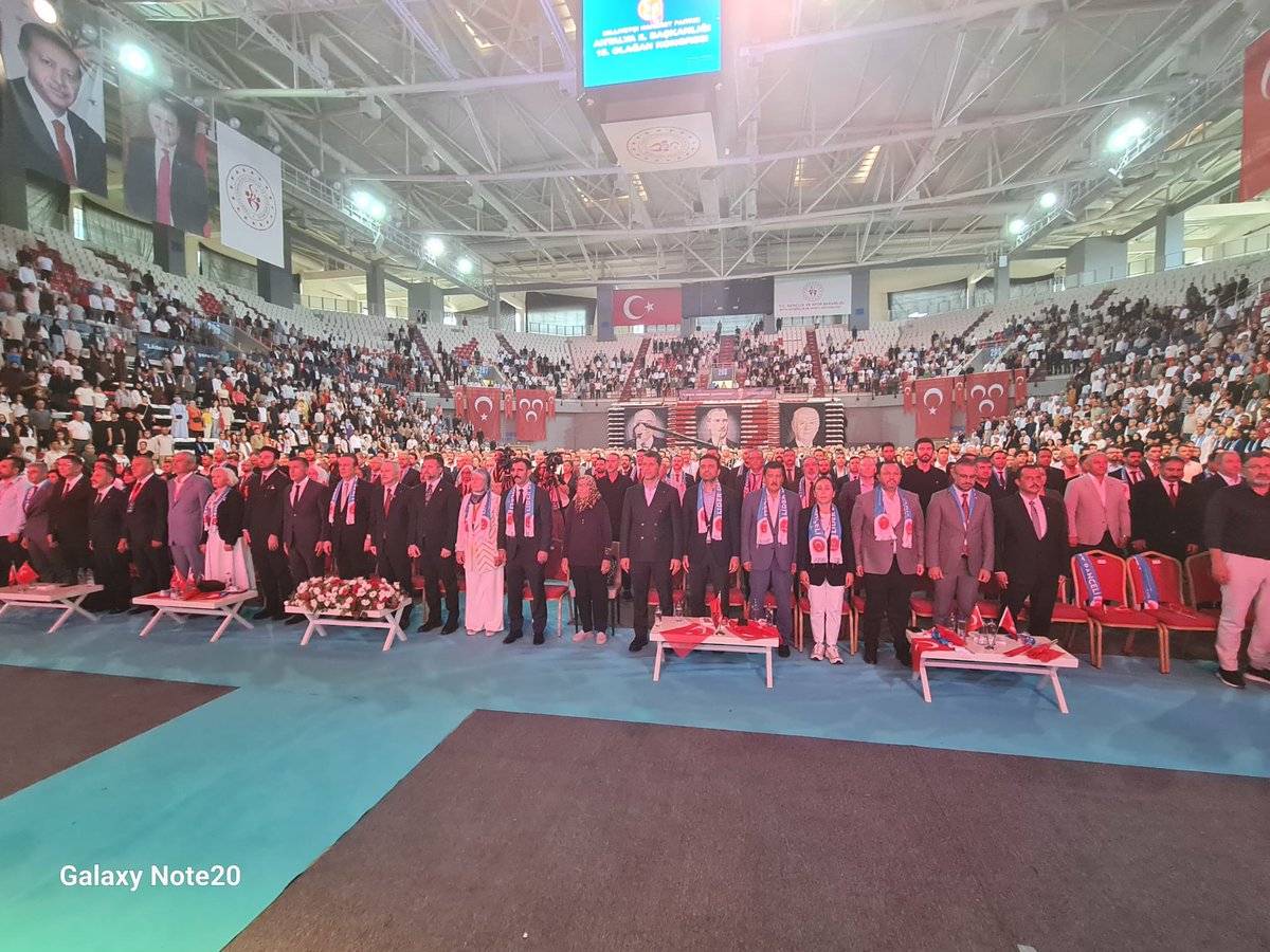 avmustafakose's tweet photo. “Milliyetçi Hareket Partisi Antalya İl Kongresi”ne katıldık. İl Başkanlığı’na yeniden seçilen  Sadullah Güneş ve ekibini tebrik ediyor, kongrenin şehrimize ve milletimize hayırlı olmasını diliyoruz. https://t.co/Yes2s5ck9l
