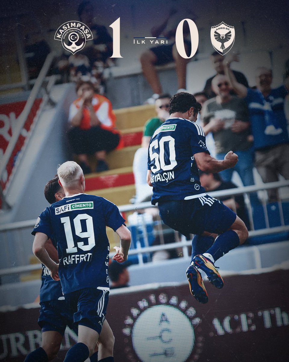 kasimpasa's tweet photo. ⚽️ İlk Yarı Sonucu.

#KSPvAMD https://t.co/ZzhCArEFwq