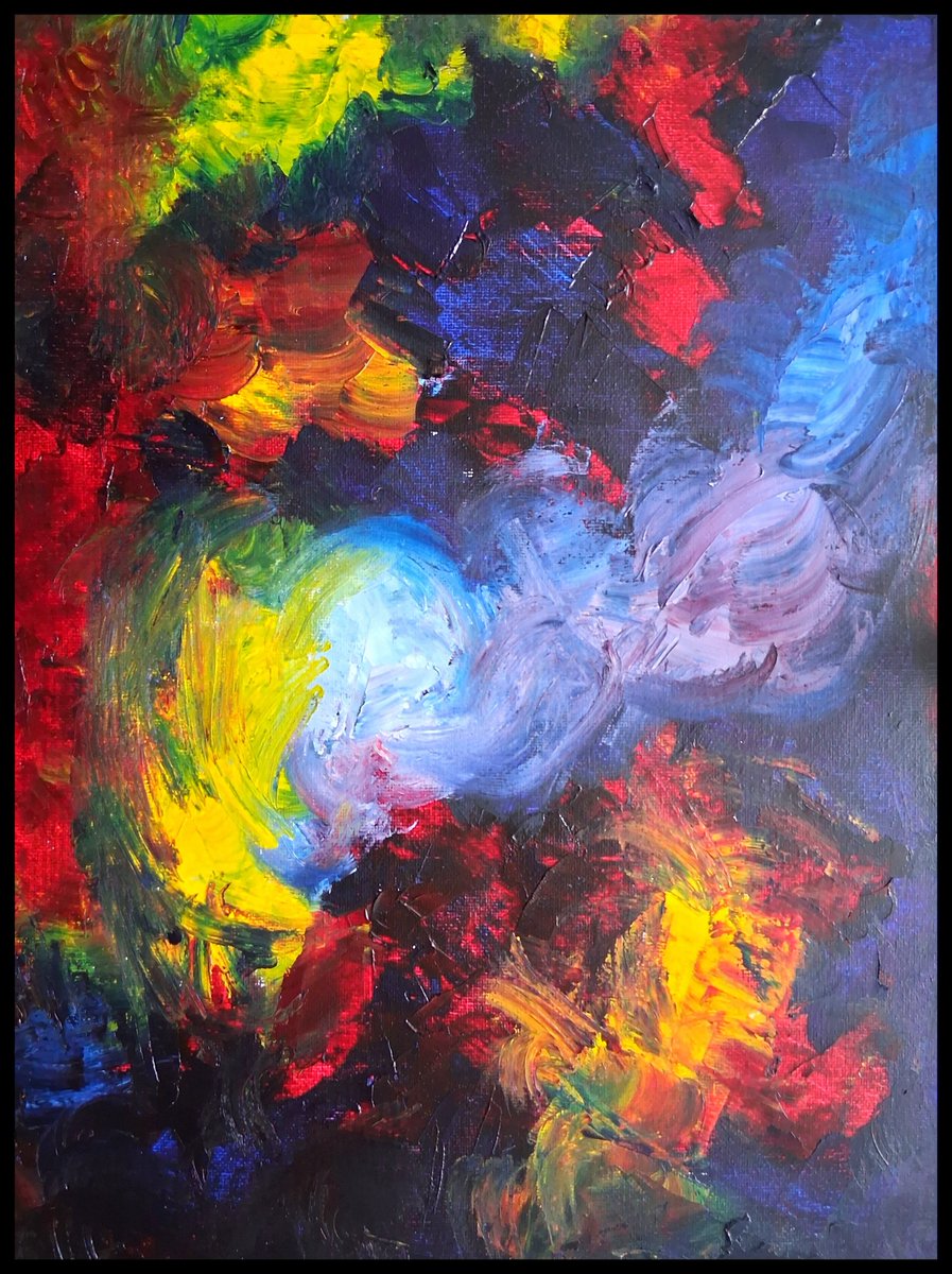 sodelafo's tweet photo. The Divine Mother Breathing Creation into Existence.
Oil on canvas 40 x 30 cm.
#abstractexpressionism #superconscious #artismedicine #artislove #pareidolia https://t.co/7OAY6tKo81
