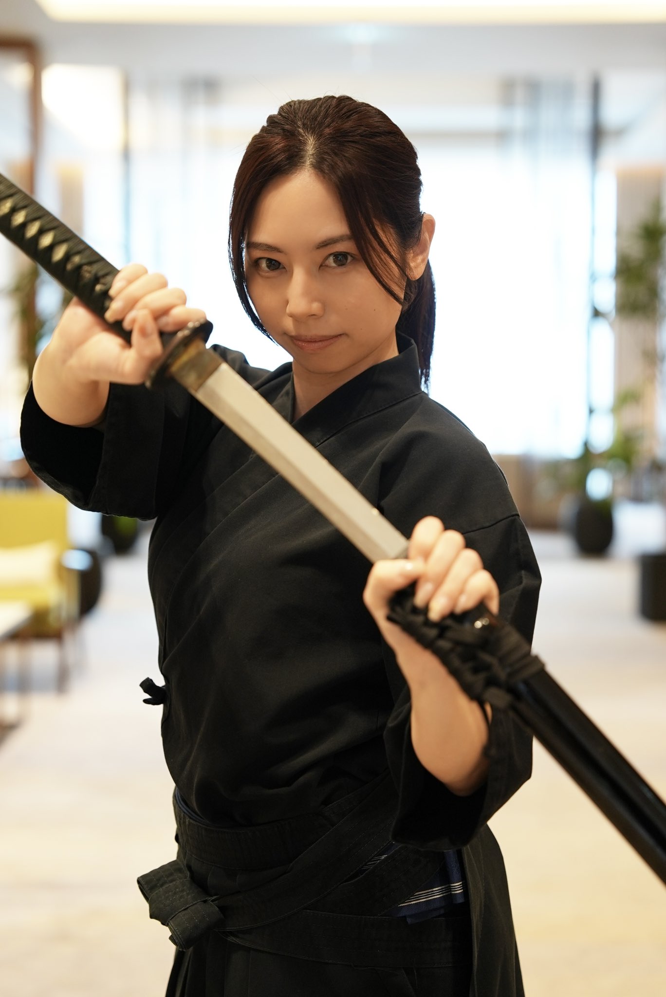 Female swordfighter 野内花峰 Kaho Nouchi 助太刀屋十八番 代表 on X