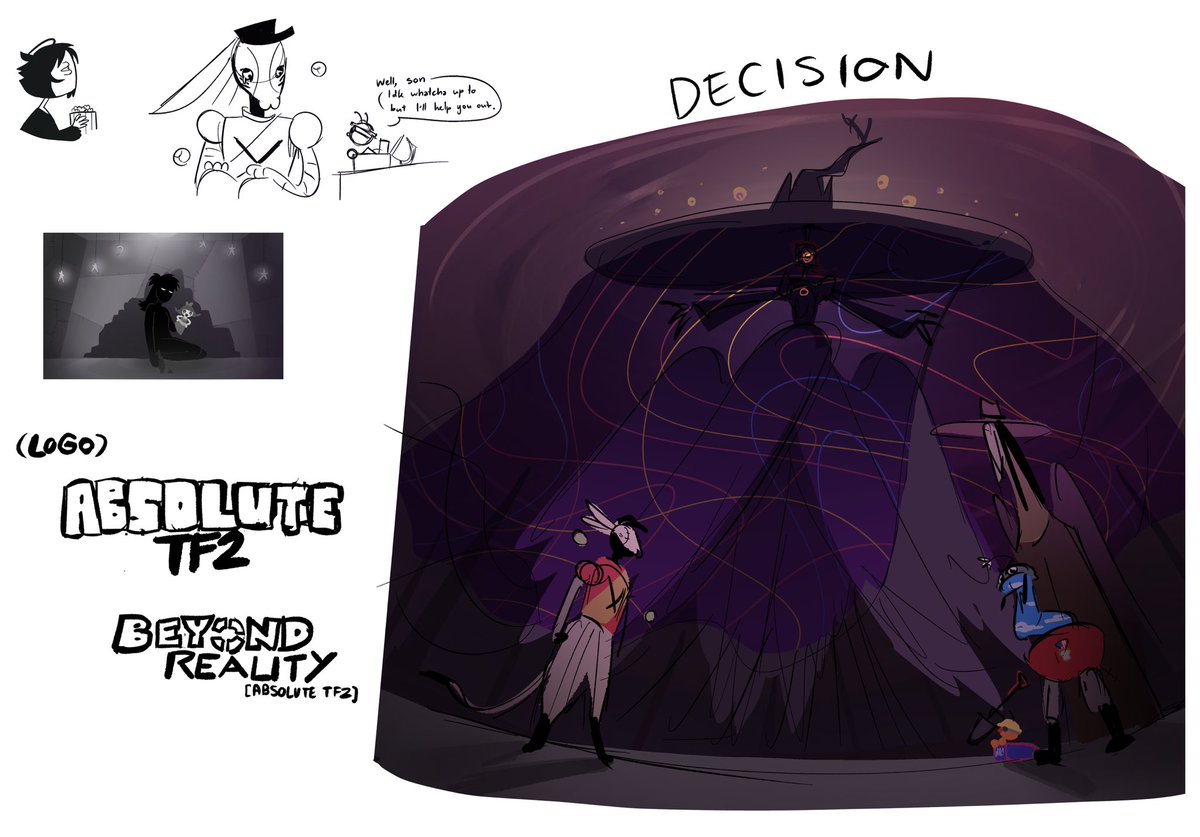 NineTheOwl's tweet photo. I thought I’d already posted here 😭
More #beyondthefortress concept art (1)
#tf2 #teamfortress2 #absolutetf2 https://t.co/T8OdJpbyvq