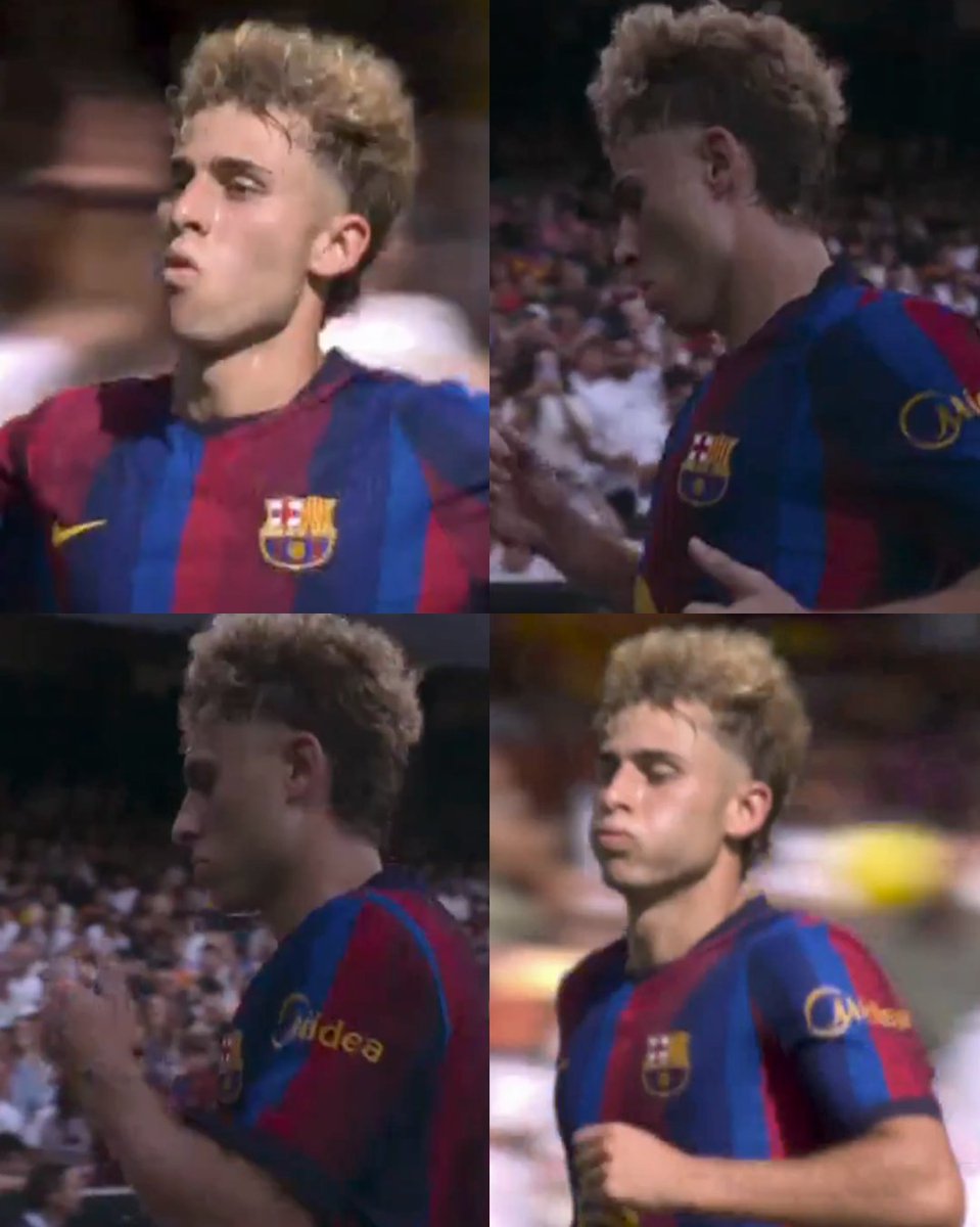 InvictosSomos's tweet photo. Hoy marcó y asistió en un lapso de ¡¡16 MINUTOS!! ante el Valencia. Su inicio de temporada con el FC Barcelona está siendo MONSTRUOSO. Fermín López registra ¡¡4 GOLES Y 1 ASISTENCIA!! en 4 partidos disputados durante la nueva temporada de la Liga de España. Volvió de la lesión como si nunca se hubiera ido. Regresó como si no hubiera tenido que recuperarse de no asistir a la Copa del Mundo. Qué clase de jugadorazo. EL 7 DEL BARÇA.