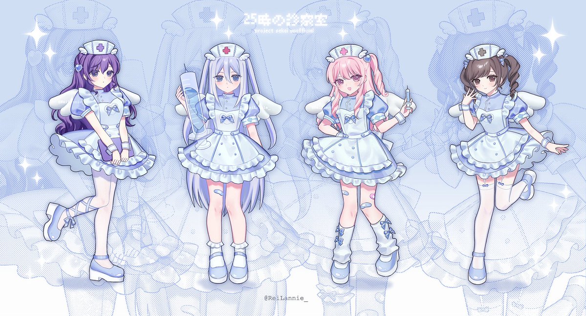 ReiLannie_'s tweet photo. ニーゴ🩺水色天使ナース₊ ⊹

#prsk_FA https://t.co/5mP3xqBHwh