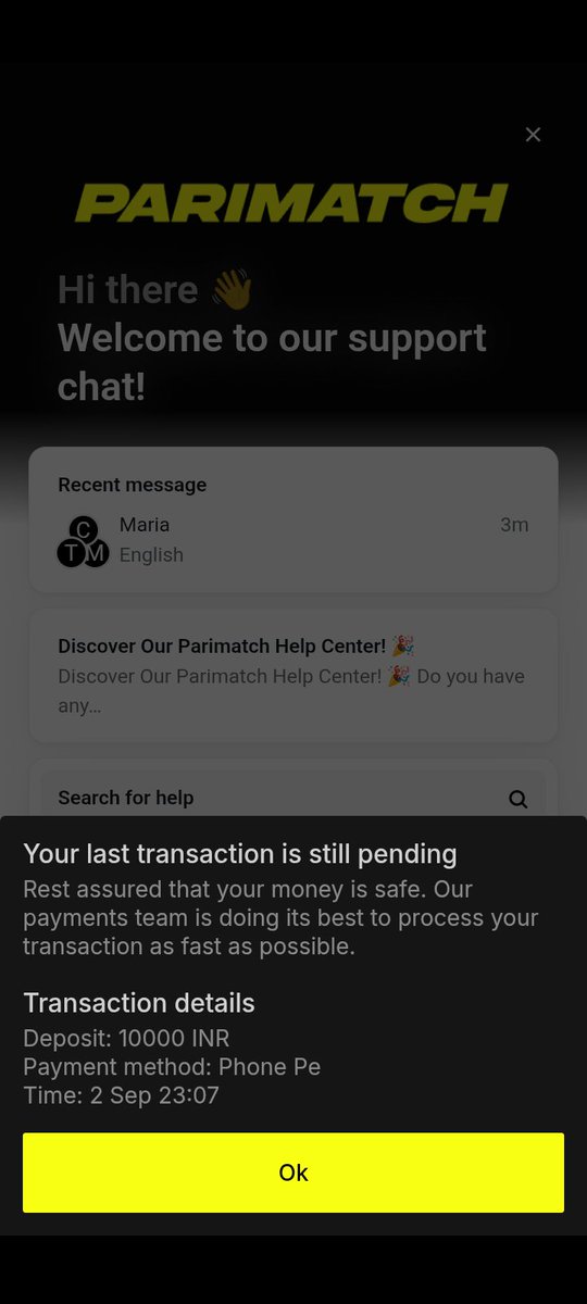 Monu81543361's tweet photo. @ParimatchUK @eljonesuk #719569105 Today is day 8 and deposit still not received in my gaming account ? How long I have to follow up? https://t.co/BvCfRkJV7t