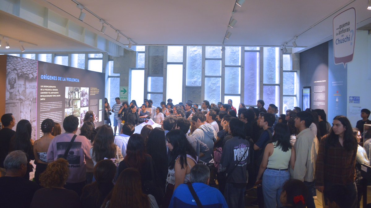LUMoficial's tweet photo. 🏛️ #MuseosAbiertos Te esperamos en el Lugar de la Memoria, la Tolerancia y la Inclusión Social, un espacio para reflexionar sobre el periodo de violencia 1980-2000, la memoria y los derechos humanos en el Perú. https://t.co/Ces3CKZFZb