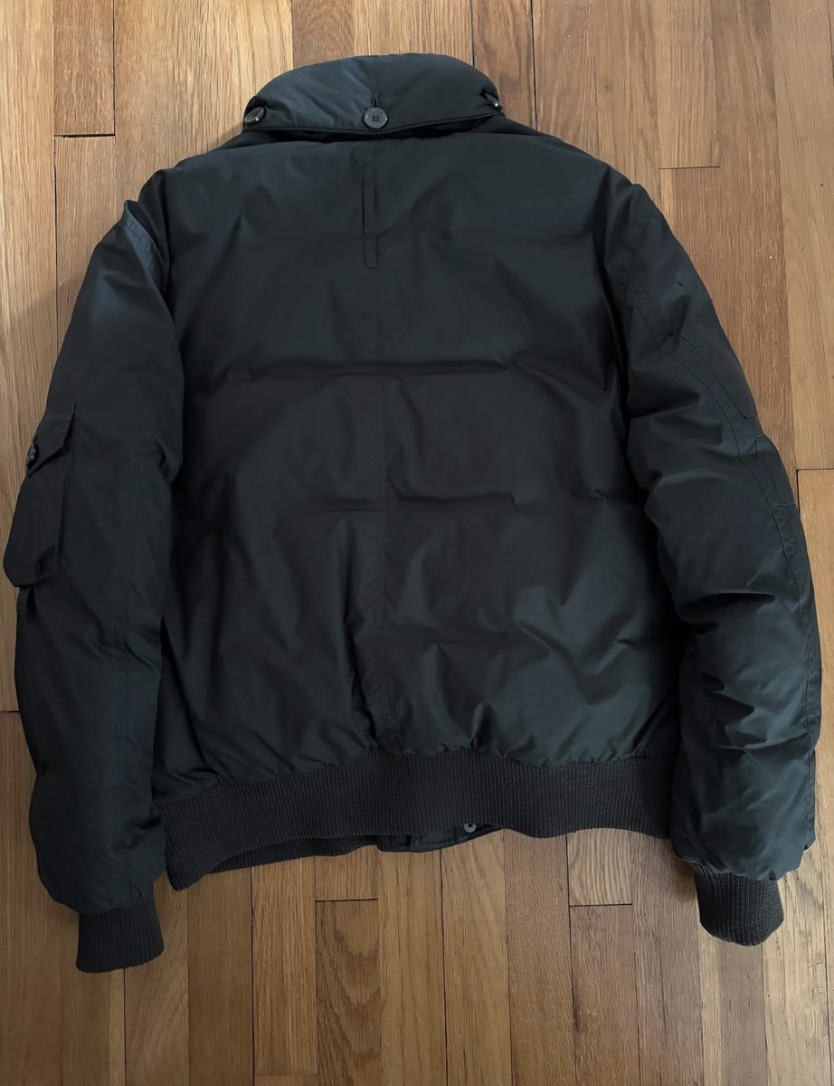 theattractmag's tweet photo. raf simons AW05/06 “history of my world” goose-down bomber jacket

best of raf simons archive https://t.co/3jcrLQPlc3