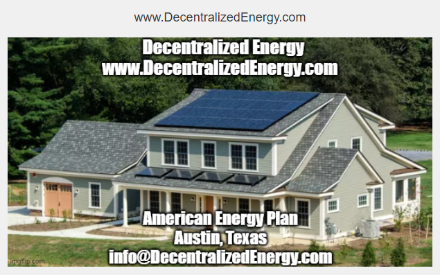 AmericasNRGplan's tweet photo. The #FutureOfEnergy is #Decentralized
---> #DecentralizedEnergy
https://t.co/xpFBGX3eug

https://t.co/QdnmPVPiCL
Austin, Texas
info@DecentralizedEnergy.com

#DistributedPV .com
#SolarPanelParking .com
#VirtualPowerPlants .com
#BatteryEnergyStorage .com
#OnsitePowerGeneration .com https://t.co/GARjb8ibhr