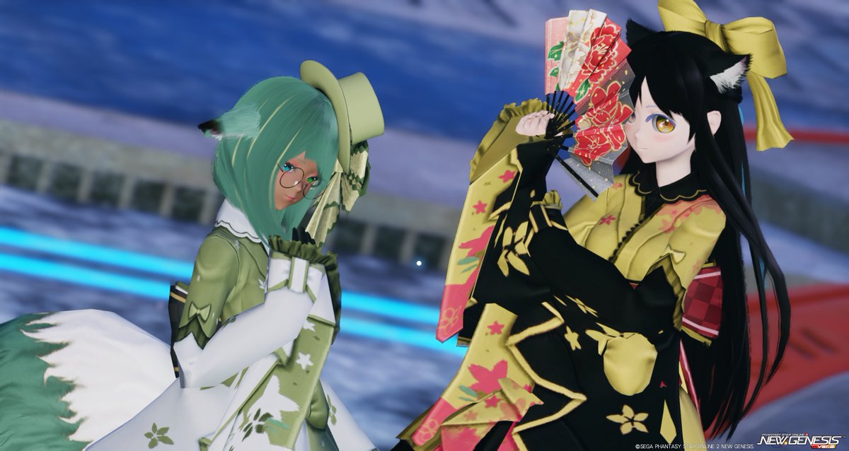 NDango_J's tweet photo. サキエルさんと和洋旧服
#PSO2NGS_SS #メンテの日じゃないけどＳＳを貼る https://t.co/1tXDfrJGGO