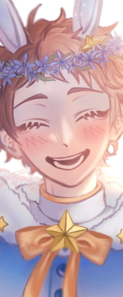 sametaro__07's tweet photo. 🐇⸝·⸝⋆꙳ 𝐇𝐚𝐩𝐩𝐲𝐁𝐢𝐫𝐭𝐡𝐝𝐚𝐲 🧡💫

 #天満光生誕祭2026 
 #天満光誕生祭2026 https://t.co/My0Yo9gMQx