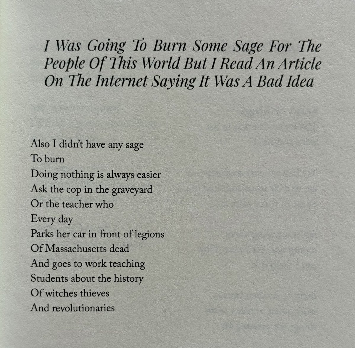 TomSnarsky's tweet photo. happy #smallpoemsunday! 💜

feel free to post small poems you wrote or ones you love by other poets :)

in the spirit of back-to-school, here’s one I wrote when I was teaching. my first school’s parking lot abutted the Salem Street Cemetery~ https://t.co/EtGev80Hf6
