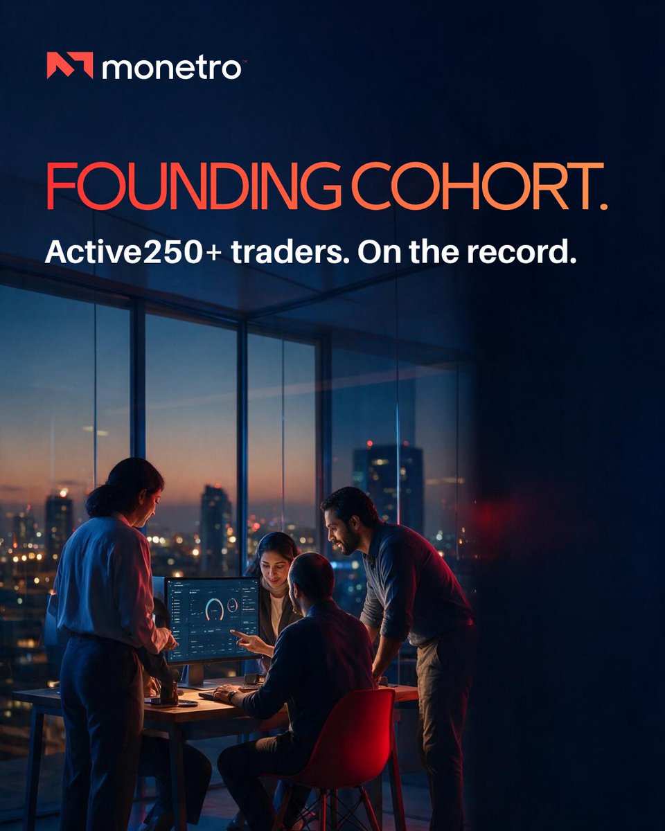 monetro's tweet photo. We're new. Here's why that's your advantage 🌱

Monetro is a Sharjah-registered prop firm (SRTIP) in its founding chapter 🇦🇪

What early traders get 👇

🤝 Direct access — your feedback reaches decision-makers, not a ticket queue
⚡ Rules built NOW, with founding traders — not inherited legacy fine print
📈 A track record you're part of, not one you're renting
🎯 The service level only a sub-1000-trader firm can give

What we ask back 👇

Judge us on execution:
✅ Published rules
✅ Published payouts
✅ 8-hour average processing, honestly disclosed

Every major firm had a founding cohort.
Theirs is history. Ours is open 🚪

Join a prop firm at chapter one — and help write the funded trader story 🌱
