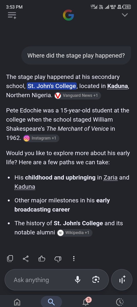 Tobi_Unbd's tweet photo. @Bare_gentle @DanielRegha So, acting in drama in my school and church now give me the right to be called actor?
And that is not a professional career. https://t.co/uDTr4ihsAn