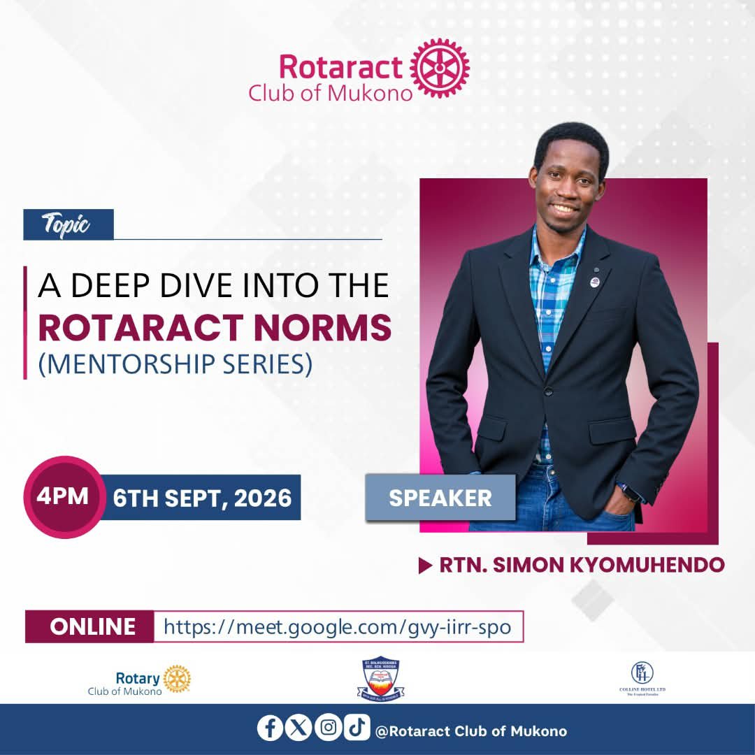 MukonoRotaract's tweet photo. Thank you @simodegreat for the beautiful session. Our Noble guests surely learnt something. We appreciate you. https://t.co/qKLMOiZ6kg