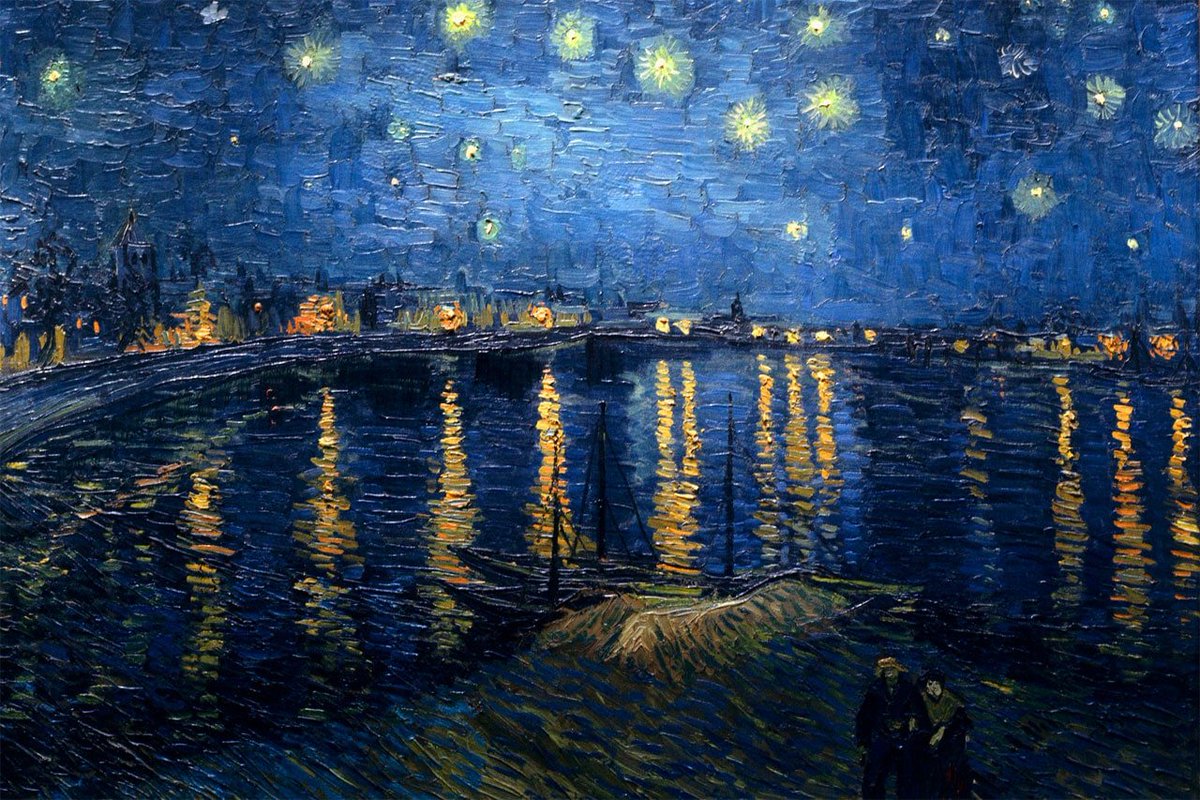 CasaLettori's tweet photo. Un nuovo viaggio culturale che spero vi piacerà

#PaesaggiECittàInArte a #CasaLettori

Vincent Van Gogh
~ Notte stellata sul Rodano ~ 1888. 

Vi aspetto https://t.co/ToJDXbDw1c