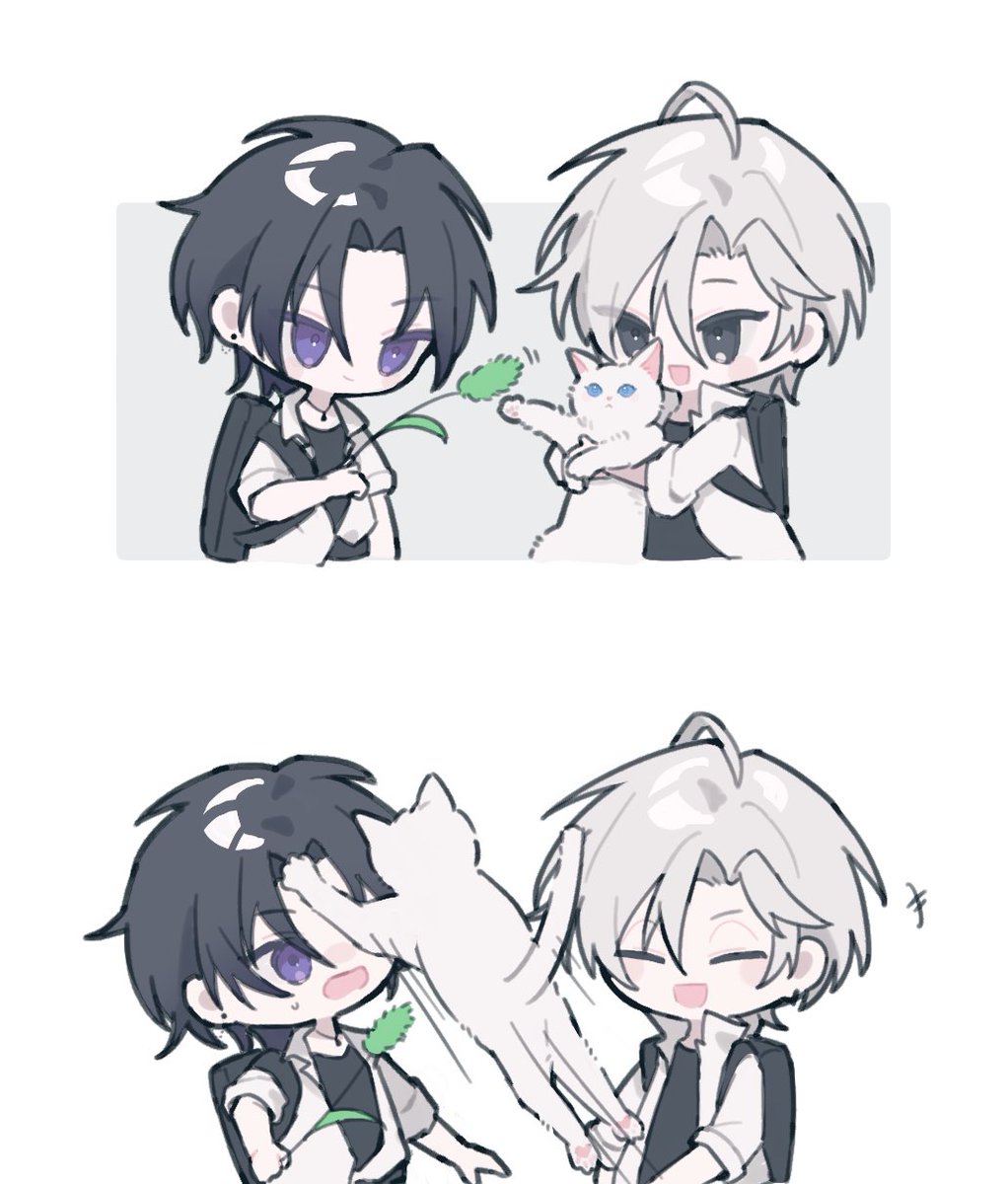 K_z144's tweet photo. 🌿🐱
#見ろ春希 #JILart 
#絵れしく https://t.co/a0KjtaHEsR