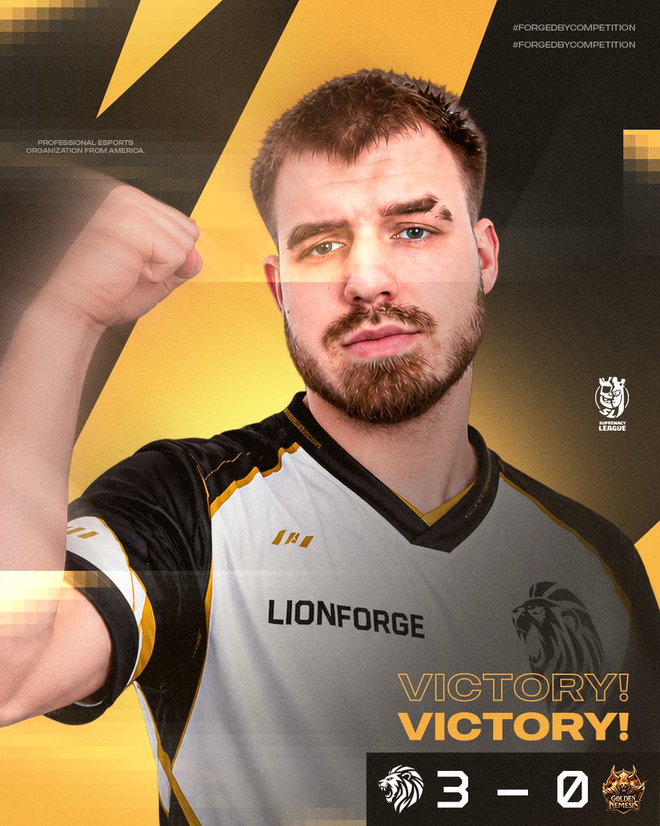 LIONOFMIGHT's tweet photo. LF Gaming secures a spot in the Lower Bracket Semifinals with a dominant victory, officially reaching the Top 6 in the world.

⭐️ MVPs of the match @DOoOM_cr 5:1 and @Crazy_hulkk_ 2:0.

🆚 @GoldenNeme19434 
▫️ @CR_Supremacy 
🏆 LB QF.

#ForgedByCompetition #SMCY2026 #ClashRoyale https://t.co/kIvkGkdpKj