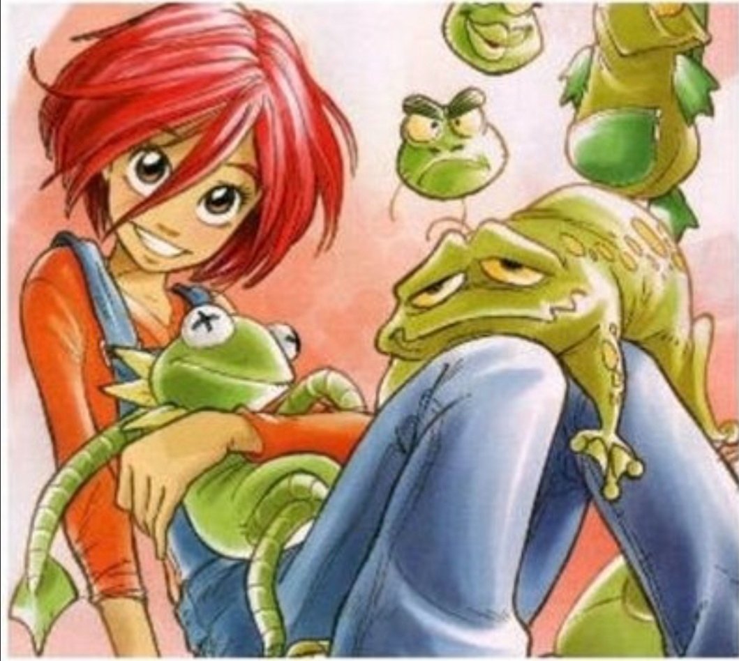 weirdbeingg's tweet photo. I love Will's frog obsession https://t.co/NBUCI2nt93