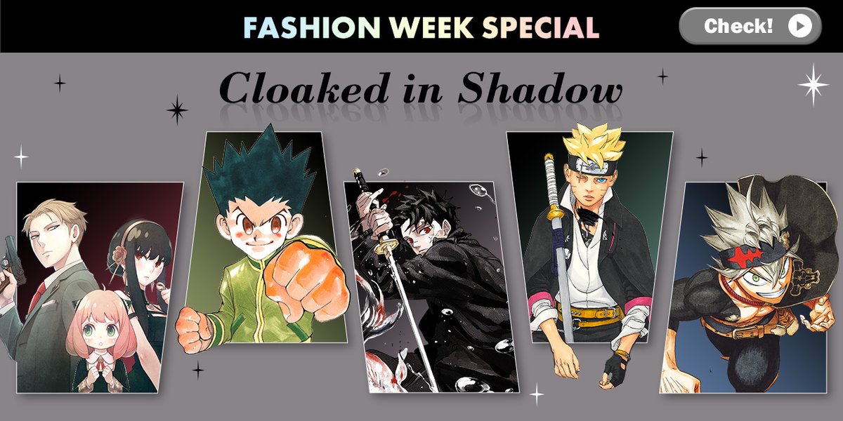 mangaplus_o's tweet photo. You can raid ONE manga character’s closet. Who are you choosing?
https://t.co/uKYkTMDglw https://t.co/20TzWZKCIC